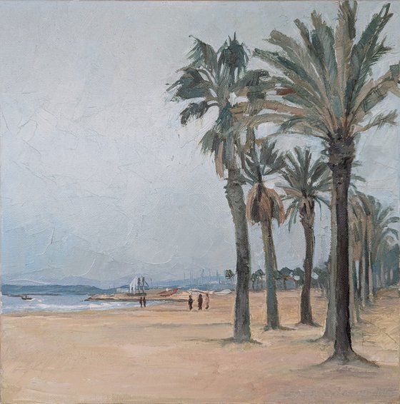 Winter Sun at Salou Beach