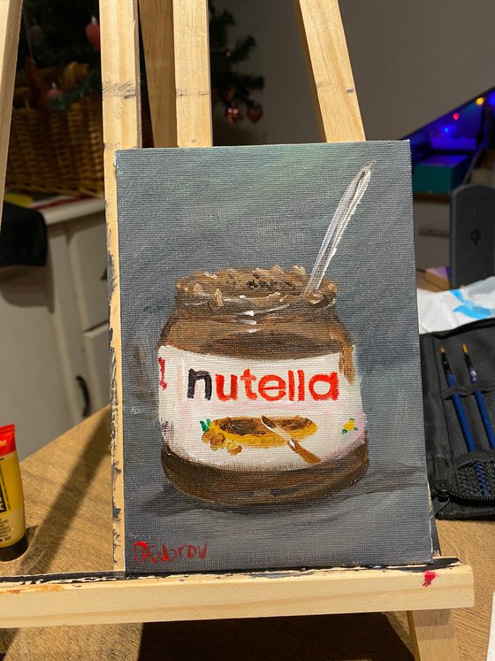 Still life with Nutella