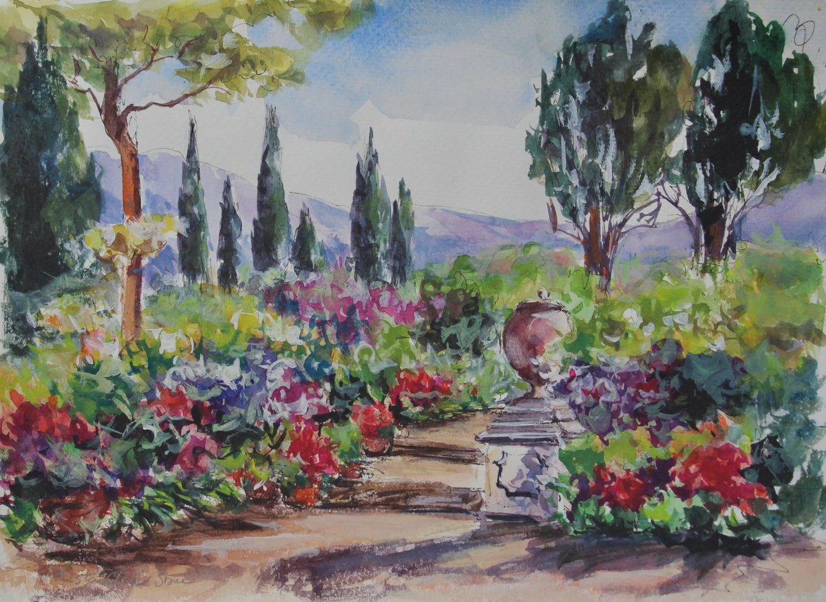 Florence Garden by Kristen Olson Stone