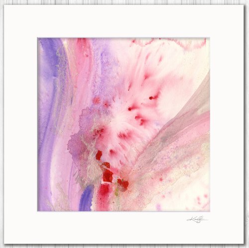 Soul's Bloom 12 - Spiritual Abstract Floral Painting by Kathy Morton Stanion by Kathy Morton Stanion