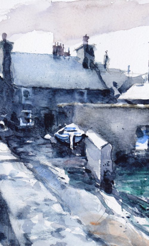 Lodberry ,Lerwick by Goran Žigolić Watercolors