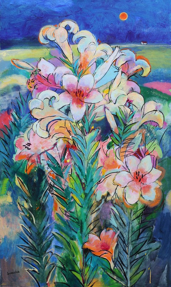 Wild Flowers. Lilies