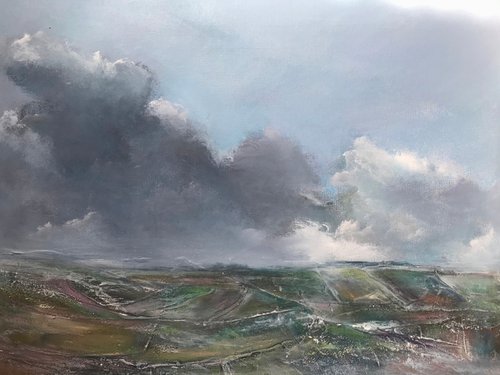 Landscape  ‘A Perfect Storm’' By Maxine Martin by Maxine Anne  Martin