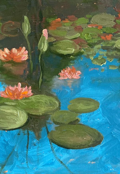 Tranquil Pond Symphony by Dasha Pogodina