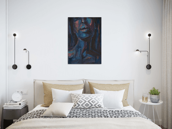 Identity Blue Neon Art — Inner Neon