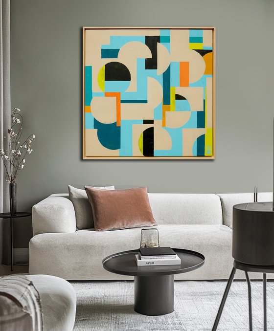 Circle in Circle the Maze Blue