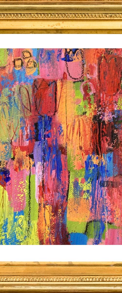 Abstract Floral VI by Jan Rippingham
