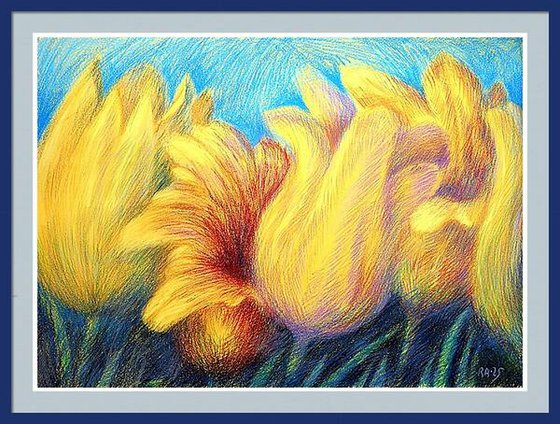 Tulips Yellow 4
