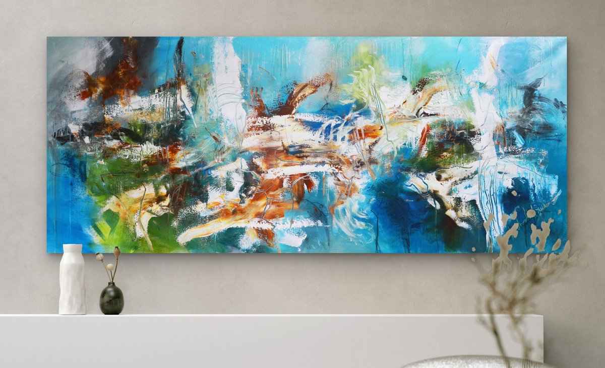  Nomads Of The Rainforest By Andrada Anghel, 72 X 30, Artwork For Sale On Artfinder