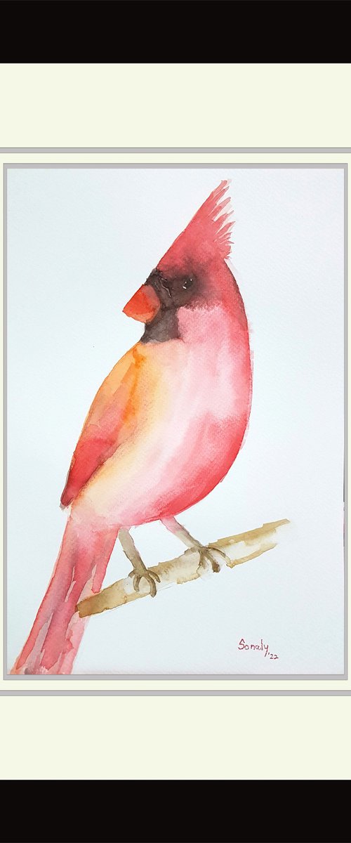WATERCOLOR - BIRDS 10 by Sonaly Gandhi