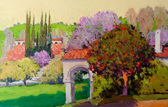 Spring Garden. Mediterranean