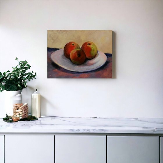 Still life with Apples