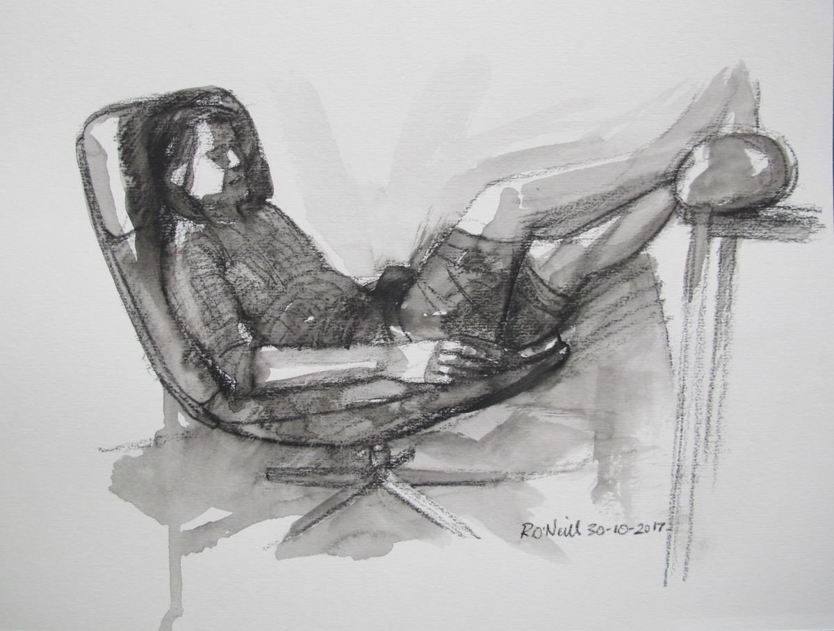 Reclining female by Rory O’Neill