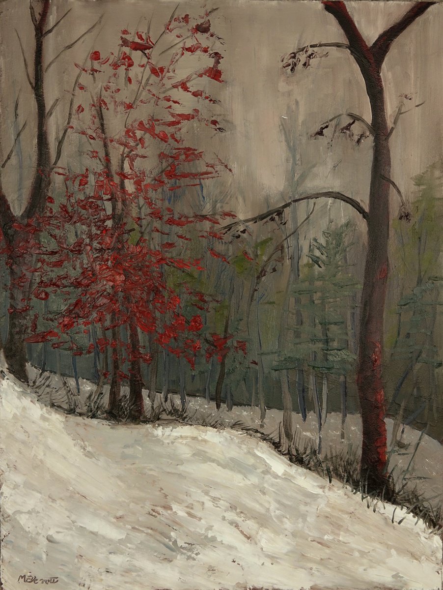 Winter Woods by Marion Derrett