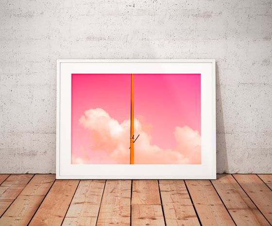 The Pink Half | Limited Edition Fine Art Print 1 of 10 | 60 x 40 cm