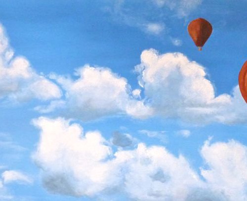'Balloon race' by Nicola Colbran