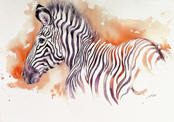 Red Dust_Zebra Portrait