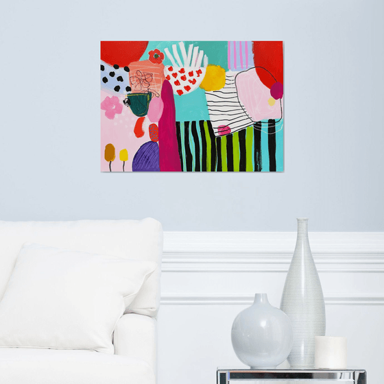 Colorful Matisse Abstract