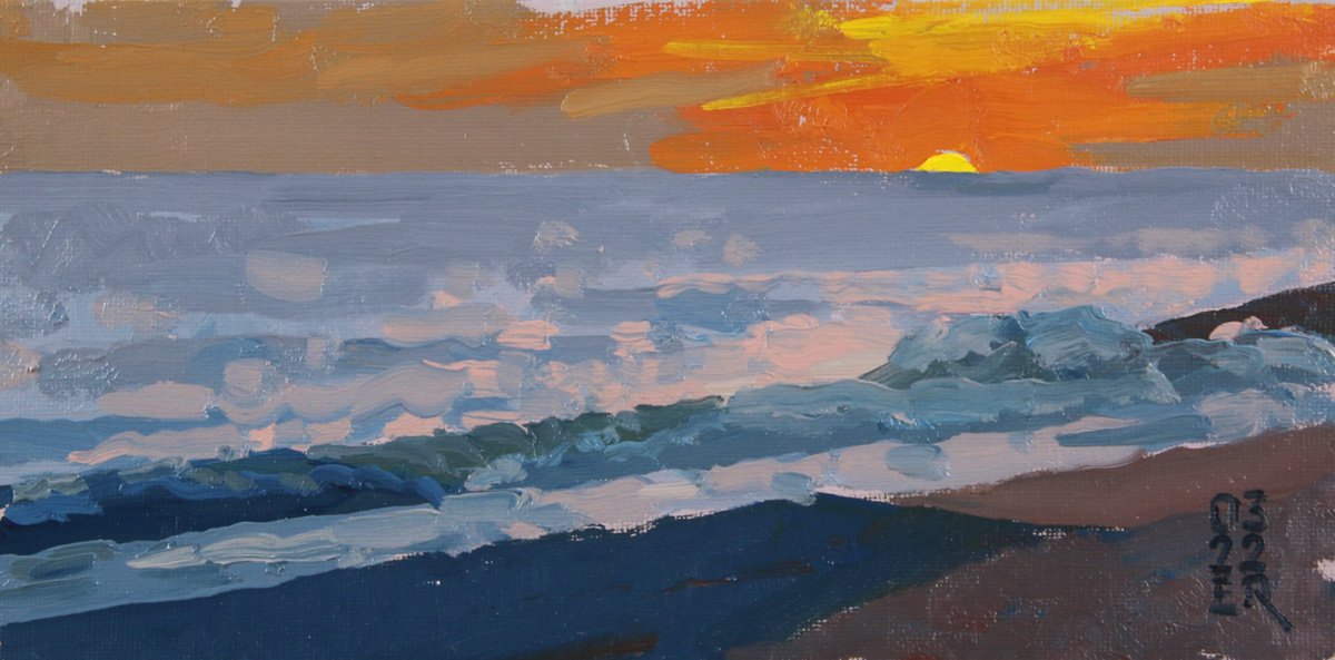 Fleeting Sunset, Hove by Elliot Roworth
