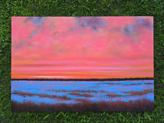 Marshland Sunset