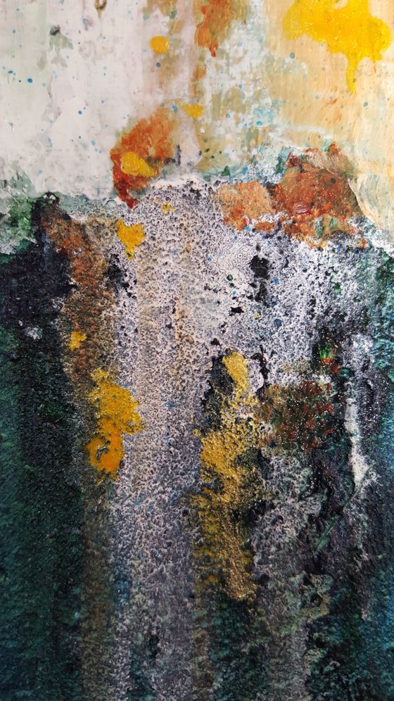 small abstract painting