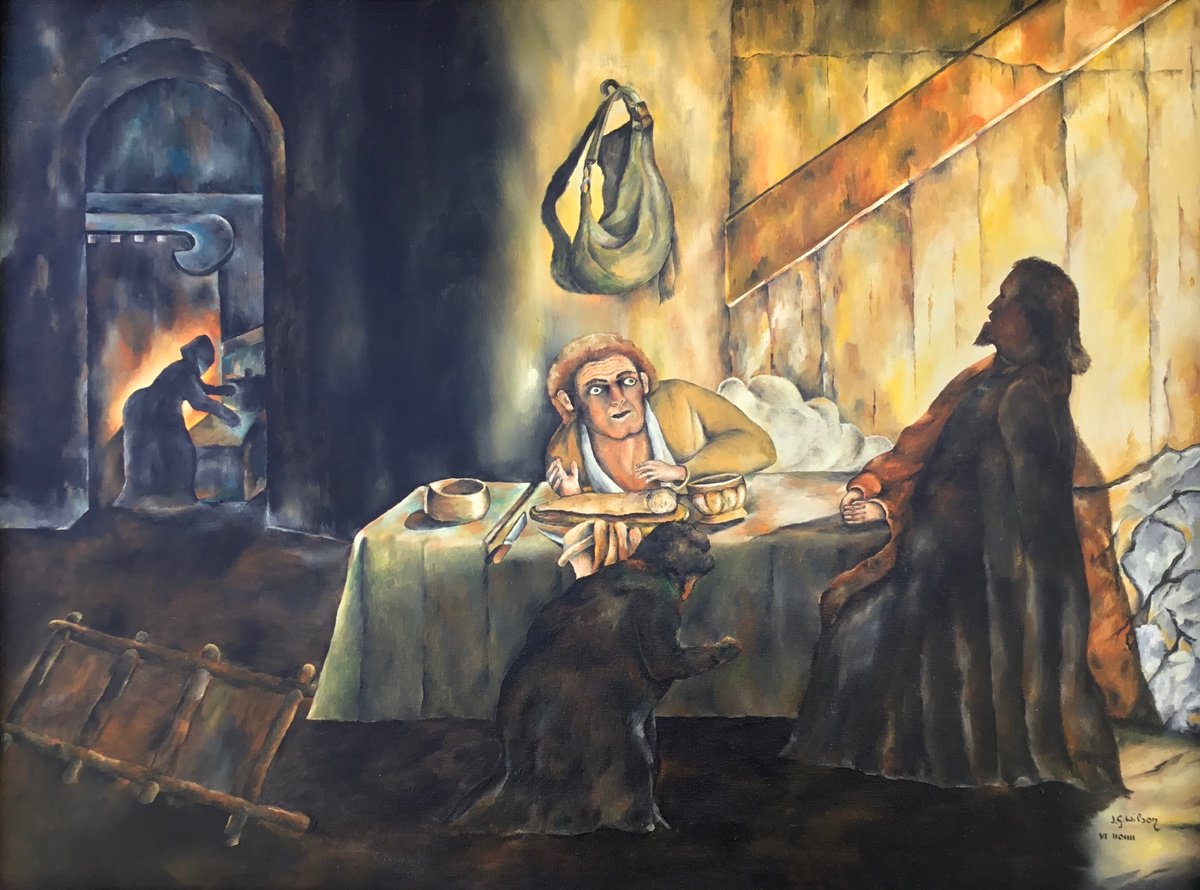 Portrait Oil Painting By Jg Wilson, 32 X 24, Light And Shadow, Original Artwork