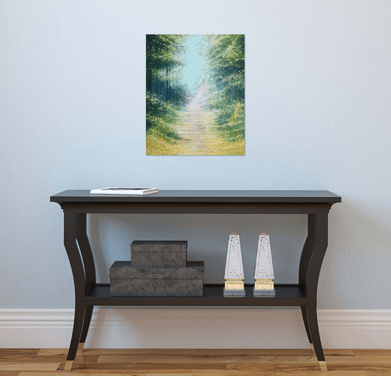 Forest Path In Sunlight