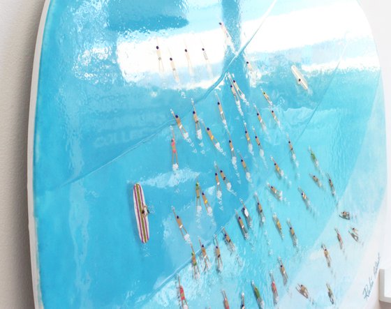 Swimmers 740 · Epoxy Resin Fort Bay Antigua blue water