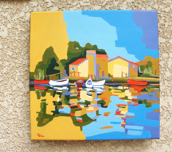 Riverside houses
