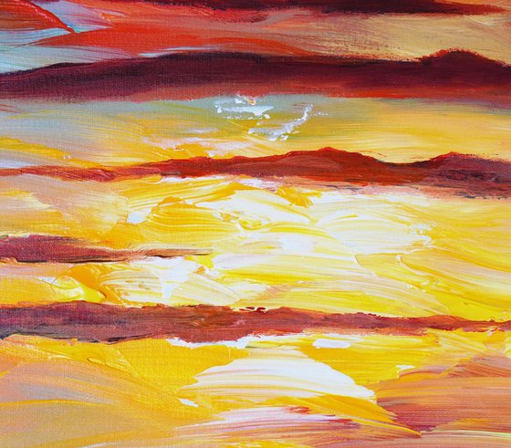 Romantic Evening Landscape D 1