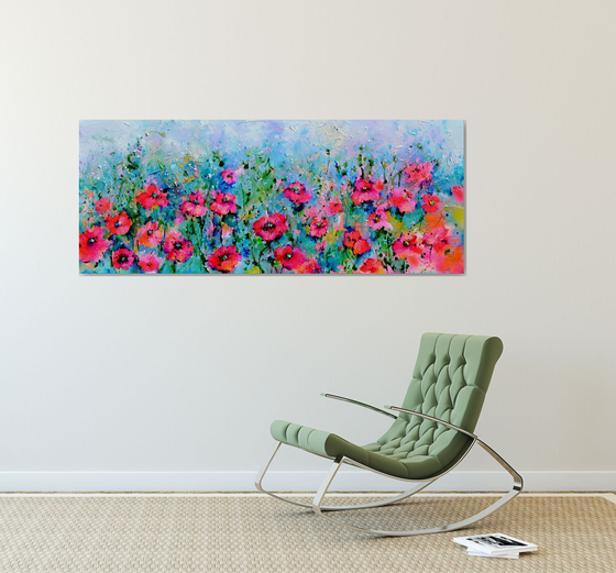 Wild Red Poppy, Poppies Field