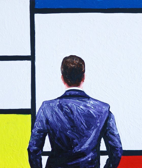 Composition With Red, Yellow And Blue