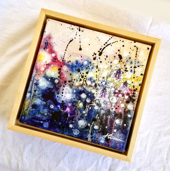 Small Joy (After Rain No.7) with frame