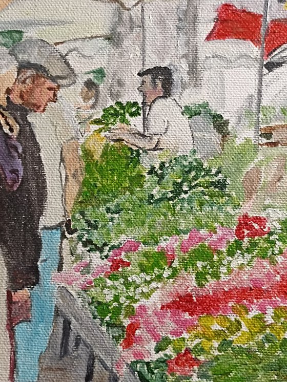 Flowers market