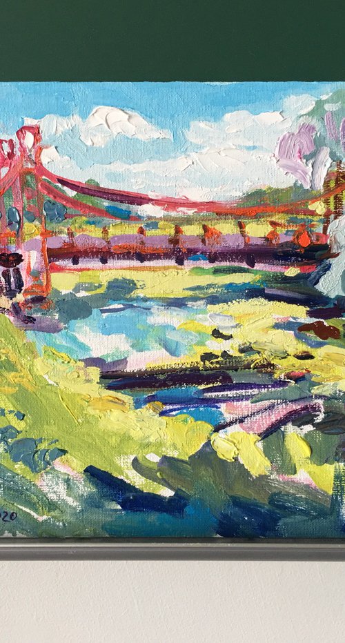 Bridge Landscape by Ole Karako