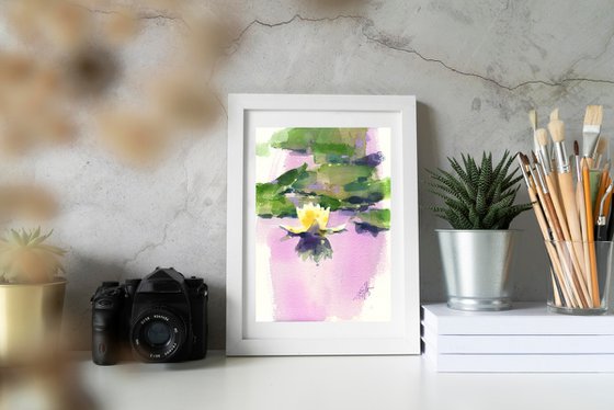 Diptych "Melody of river"