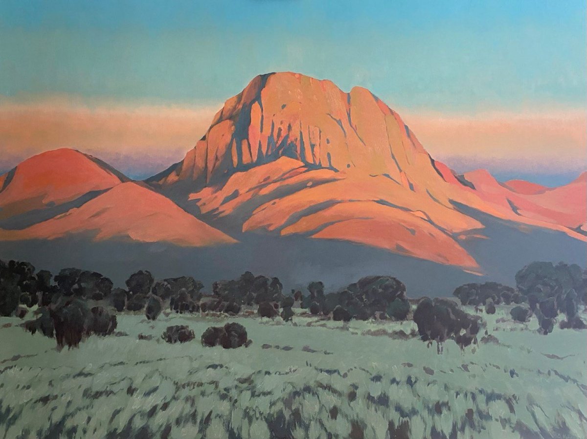 Impressionistic Landscape Oil Painting By Bohdan Vykhrenko, 47 X 35, Summer Sunset, Original Artwork