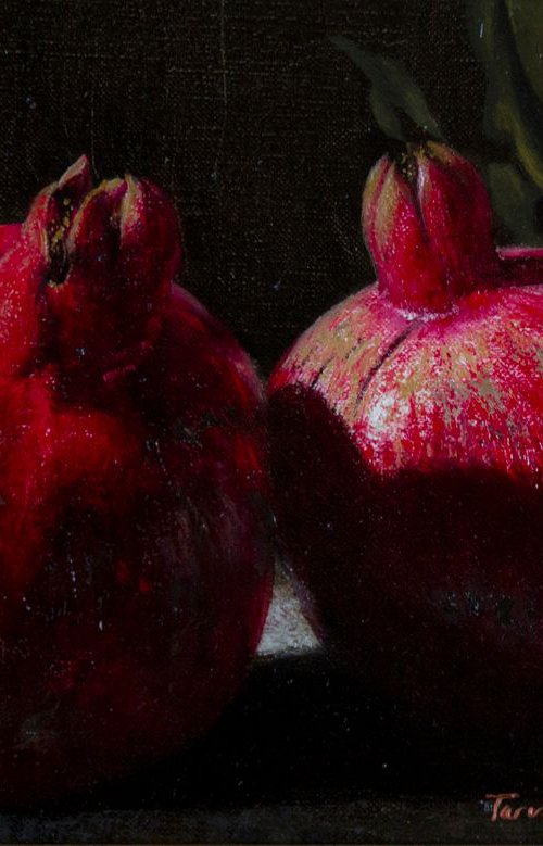 Two pomegranates by Syuzanna Tarverdyan