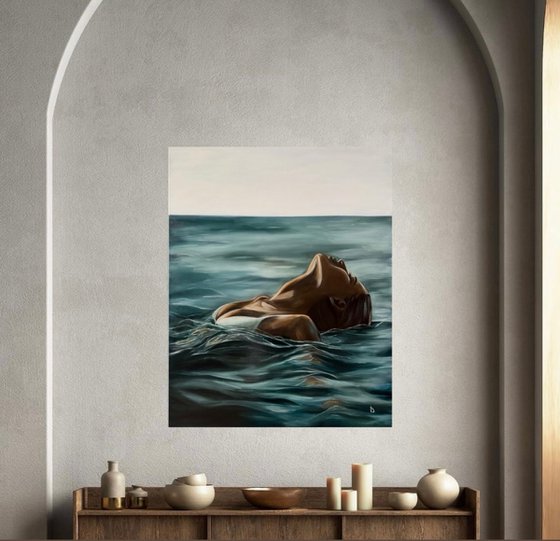 Girl in the water