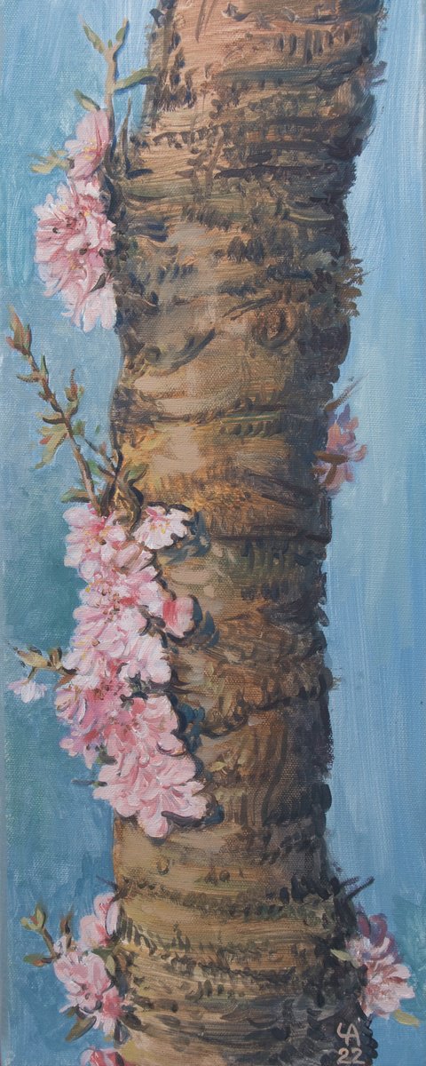 Blue Renaissance I By Anastasia Chernysheva, 8 X 20, Artwork For Sale On Artfinder