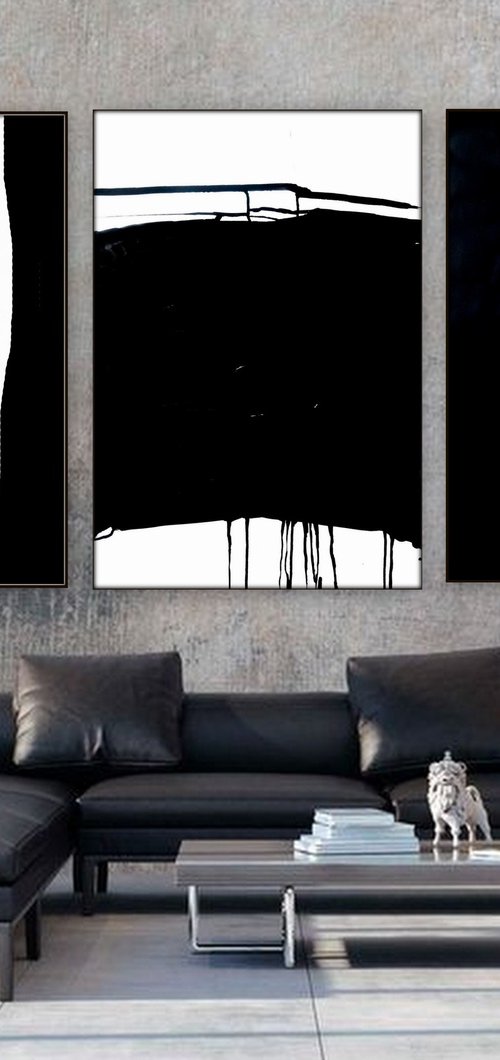 Abstract Artwork. Set of 3. by Nadia Moniatis