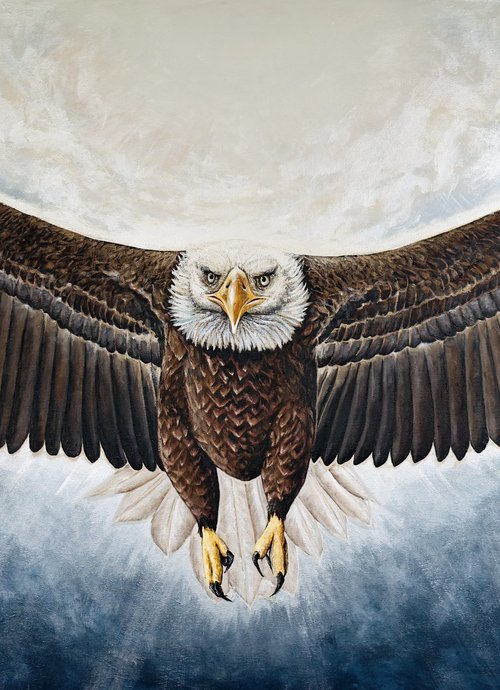 Eagle by Elena Adele Dmitrenko