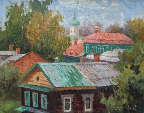 Pereslavl, view from the hill by Olga Goryunova