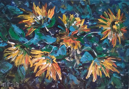 sunflowers by Irina Tolstikova