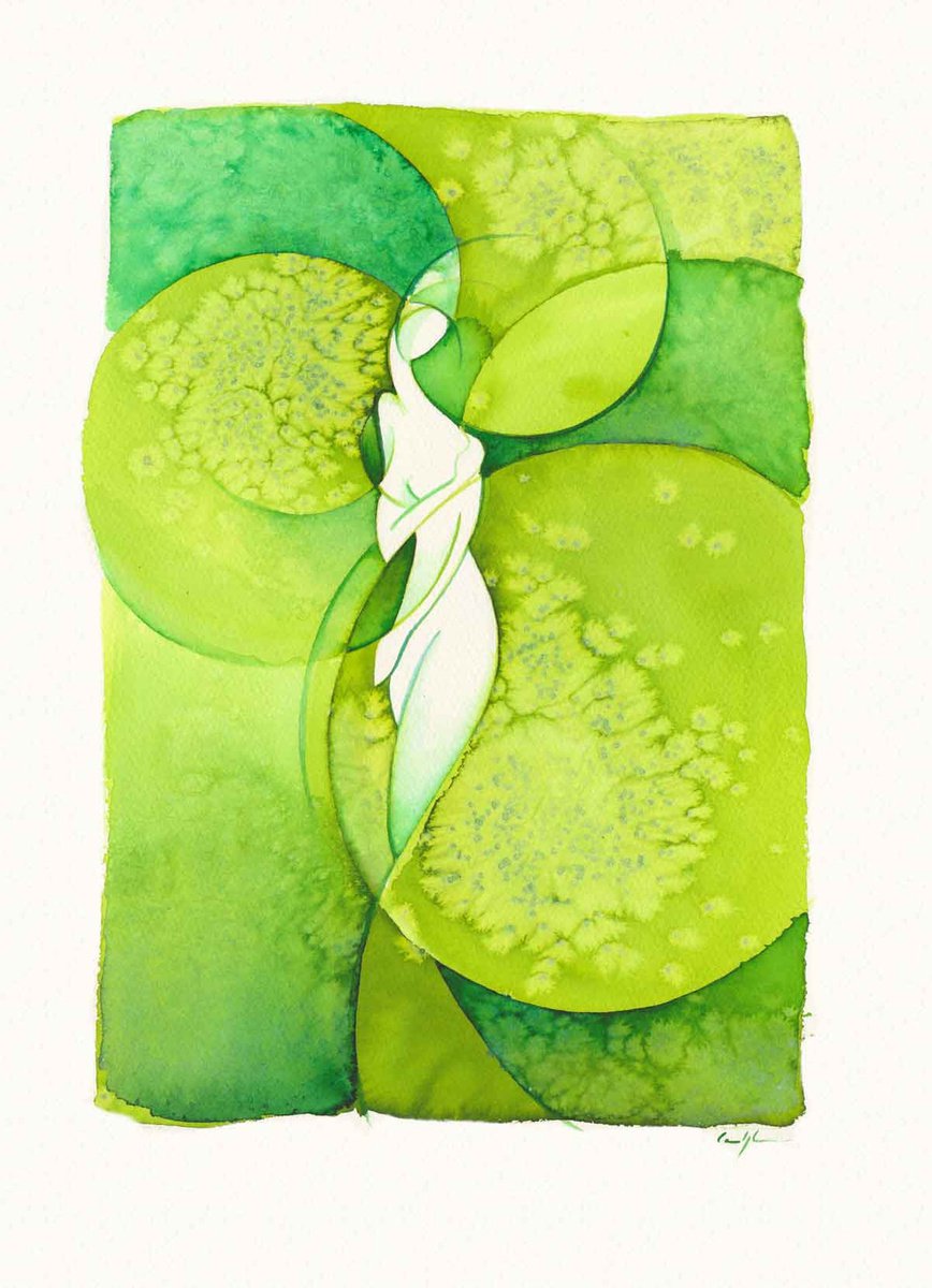 Green Kundalini - LaGiovinezza by Martin Cambriglia