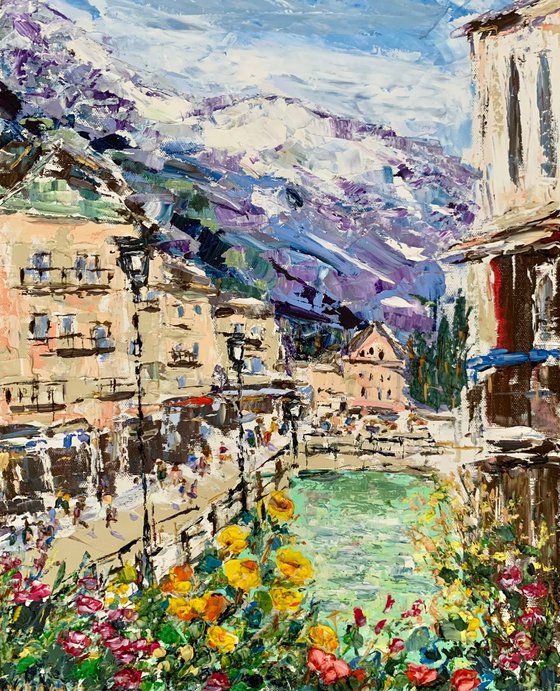 Chamonix, Alpine town in France