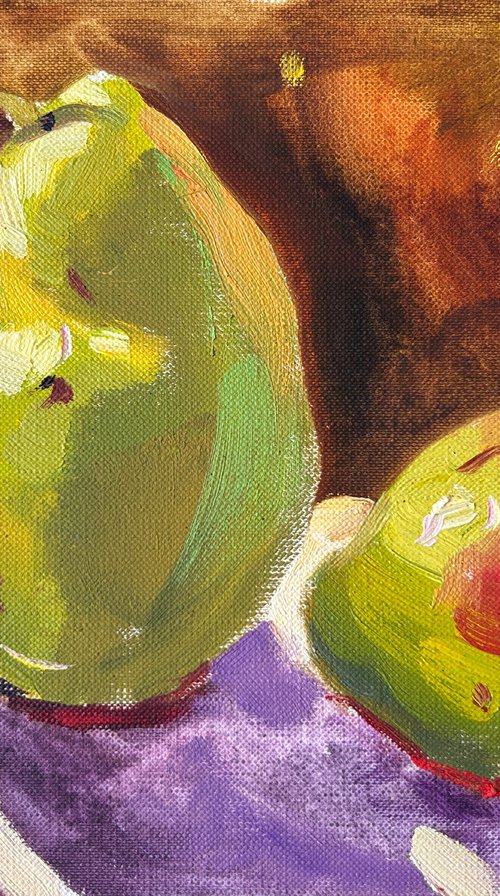 pears sketch by Yuliia Pastukhova