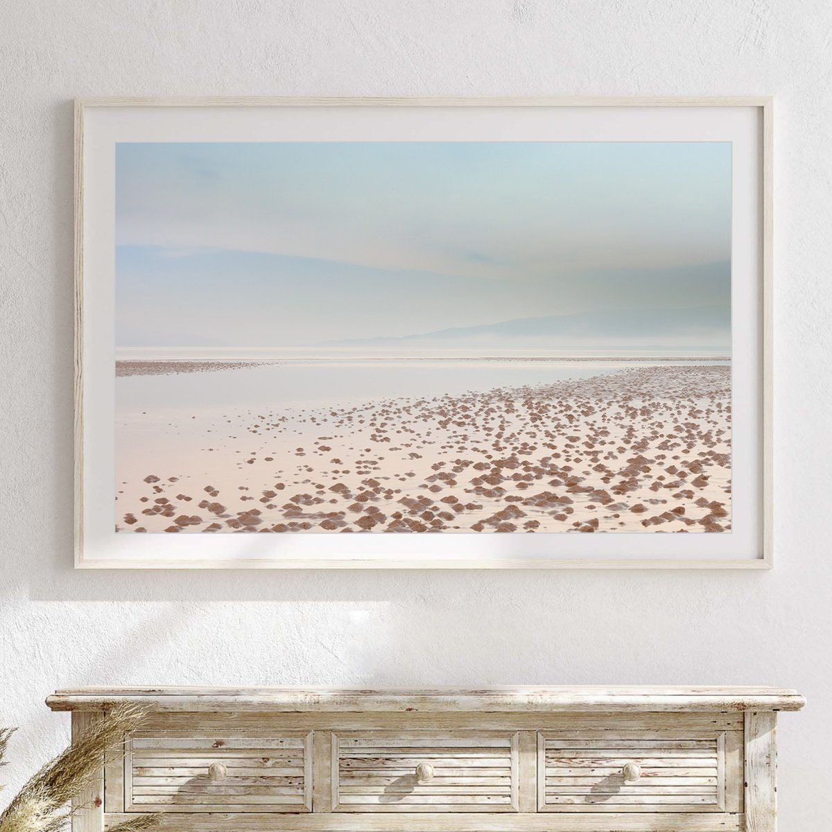 Impressionistic Landscape Photograph By Lynne Douglas, 52 X 48", Ostel Bay I, Original Artwork