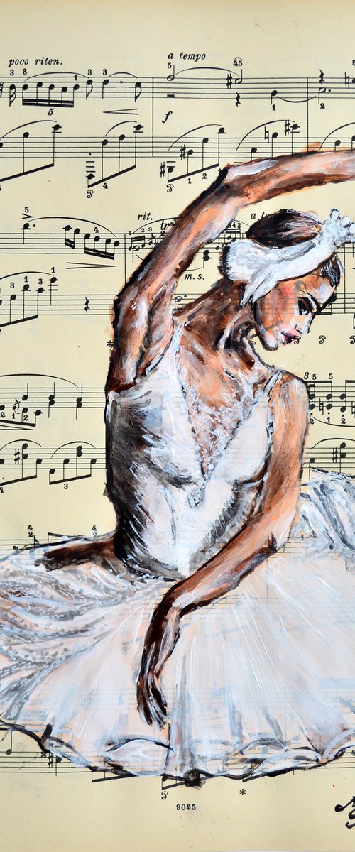 Ballerina XXXIII- Music Page by Misty Lady - M. Nierobisz