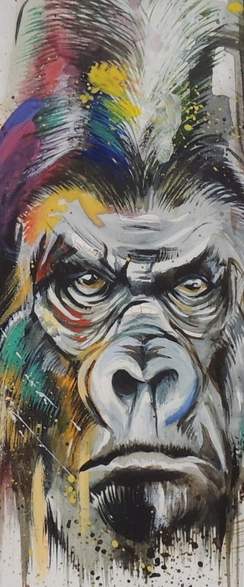 Gorilla sight by Kakajan Charyyev